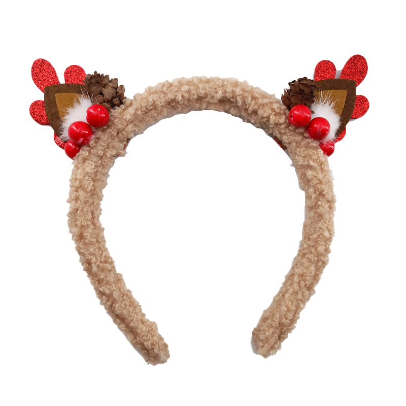 Reindeer Antlers Headband - قطعة واحدة: طوق شعر لطيف على