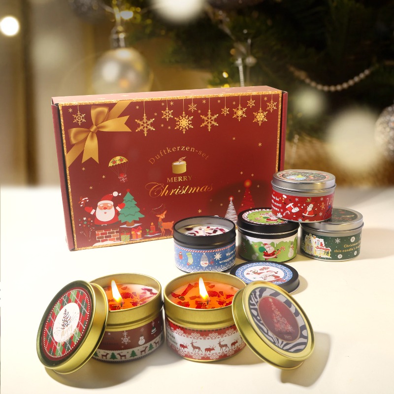 مجموعة هدايا شموع عيد الميلاد  - مراجعة Holiday Candle Set وسعره
