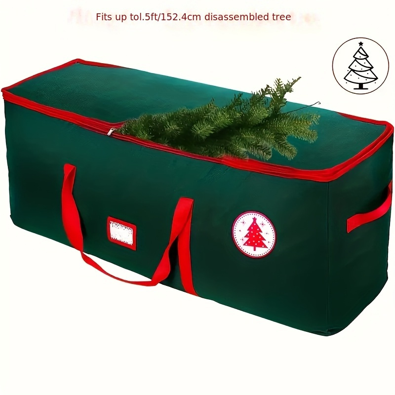 حقيبة تخزين كبيرة الحجم لشجرة  - مراجعة Christmas Tree Artificial وسعره