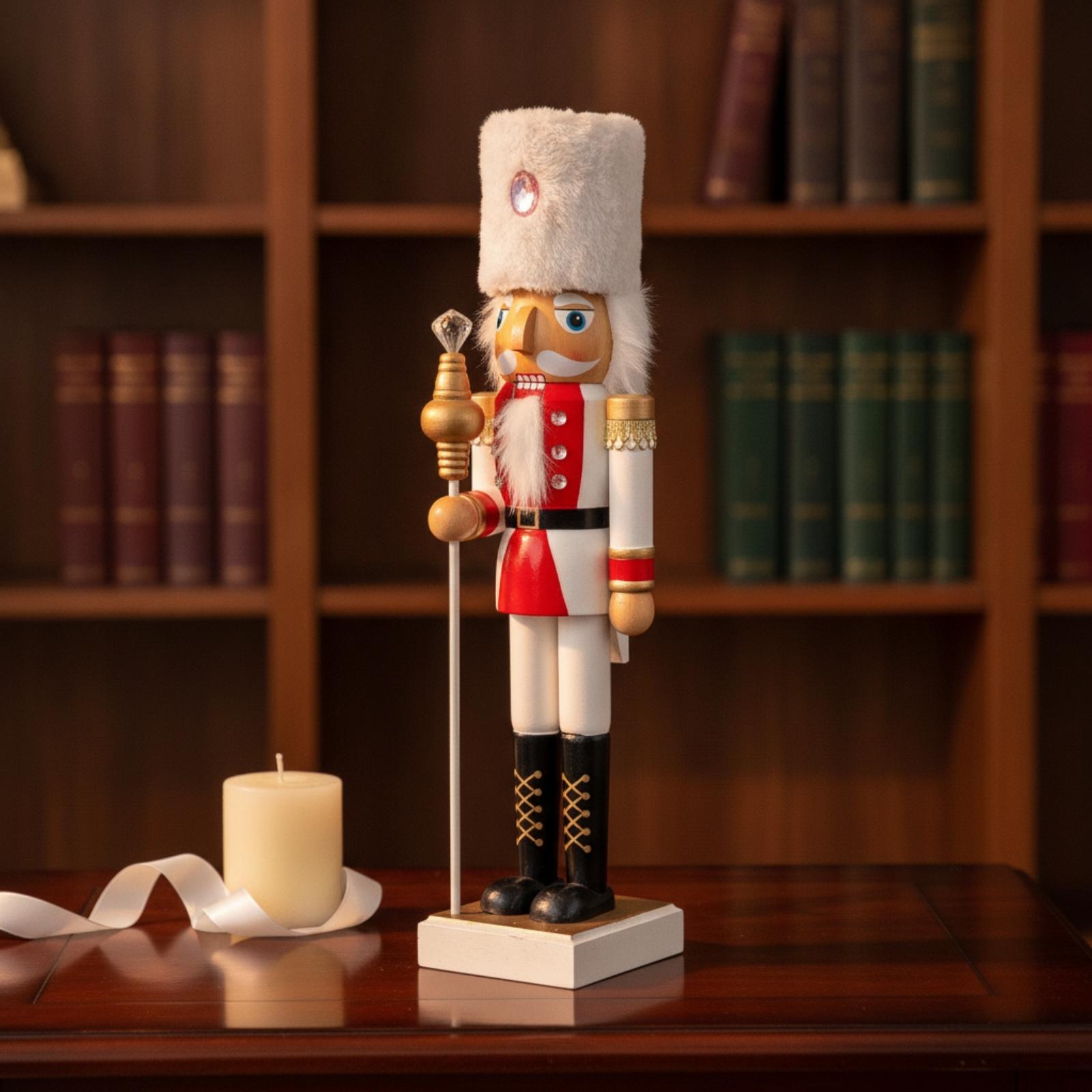 تمثال خشبي للكسارة المكسرات بط - مراجعة Nutcracker Figurine وسعره