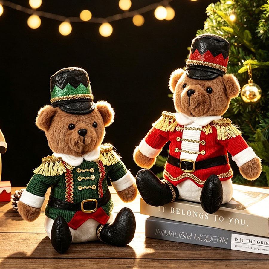دمية دب الجندي لعيد الميلاد، ل - مراجعة Nutcracker Figurine وسعره