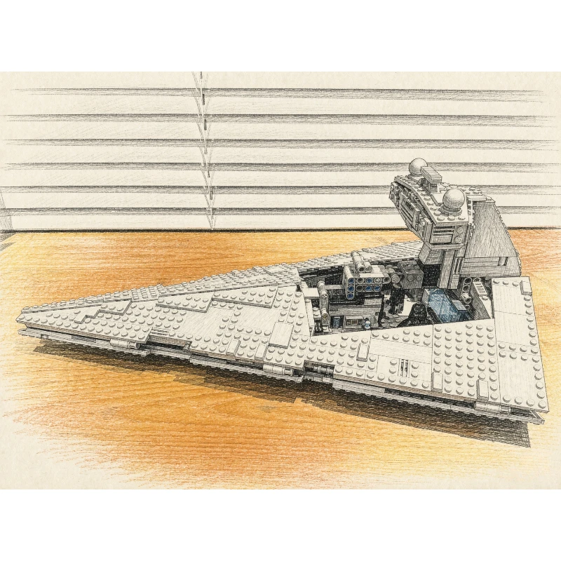 مجموعة مكعبات بناء سفينة إمبرا - مراجعة Lego Set Technic وسعره